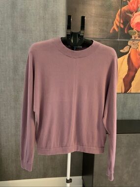 Yaya Mauve Crewneck Sweater S